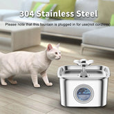 HEYBO Automatic Dog Dispenser Water Bowl Multiple Pets Water Fountain