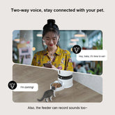 HEYBO Automatic Pet Feeder with Camera | App Controlled