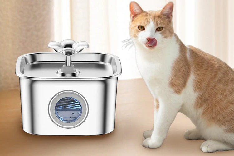 HEYBO Automatic Dog Dispenser Water Bowl Multiple Pets Water Fountain