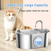 HEYBO Automatic Pet Water Dispenser with Ultra Quiet Pump