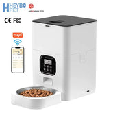 Wifi-Enabled Smart Pet Feeder - App Control & Remote Feeding | HEYBO